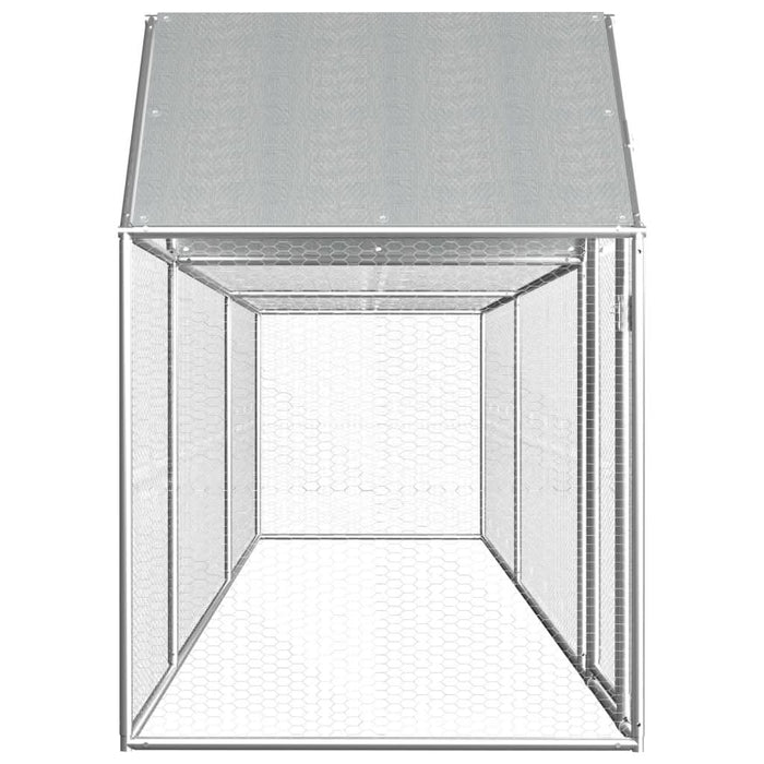 Coteț pentru păsări, 5 x 1 x 1,5 m, oțel galvanizat - WALTI WALTI