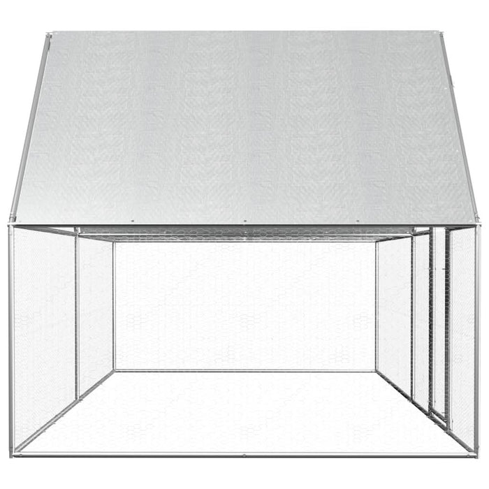 Coteț pentru păsări, 4 x 2 x 2 m, oțel galvanizat - WALTI WALTI