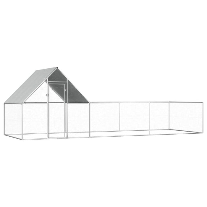 Coteț pentru păsări, 6 x 2 x 2 m, oțel galvanizat - WALTI WALTI