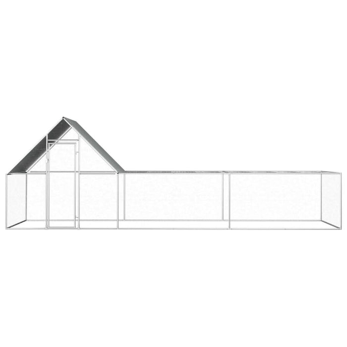 Coteț pentru păsări, 6 x 2 x 2 m, oțel galvanizat - WALTI WALTI