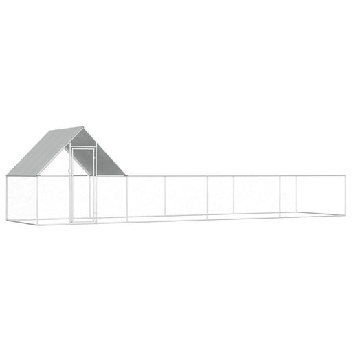 Coteț pentru păsări, 8 x 2 x 2 m, oțel galvanizat - WALTI WALTI