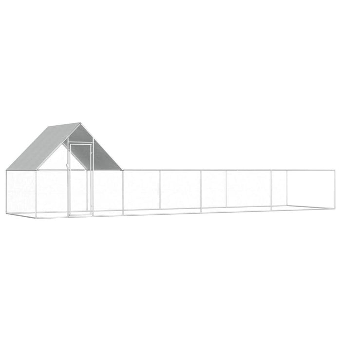 Coteț pentru păsări, 8 x 2 x 2 m, oțel galvanizat - WALTI WALTI