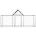 Coteț pentru păsări, 3 x 1 x 1,5 m, oțel galvanizat - WALTI WALTI