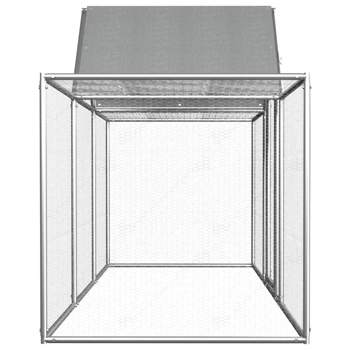 Coteț pentru păsări, 3 x 1 x 1,5 m, oțel galvanizat - WALTI WALTI