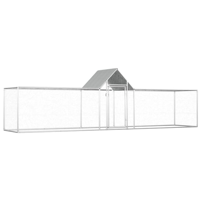 Coteț pentru păsări, 5 x 1 x 1,5 m, oțel galvanizat - WALTI WALTI