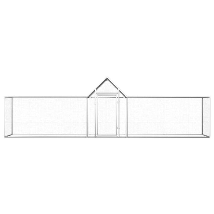 Coteț pentru păsări, 5 x 1 x 1,5 m, oțel galvanizat - WALTI WALTI