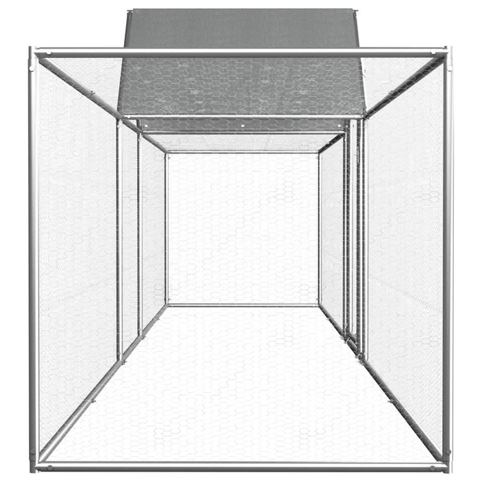 Coteț pentru păsări, 5 x 1 x 1,5 m, oțel galvanizat - WALTI WALTI