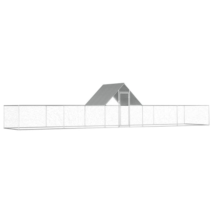 Coteț pentru păsări, 10 x 2 x 2 m, oțel galvanizat - WALTI WALTI