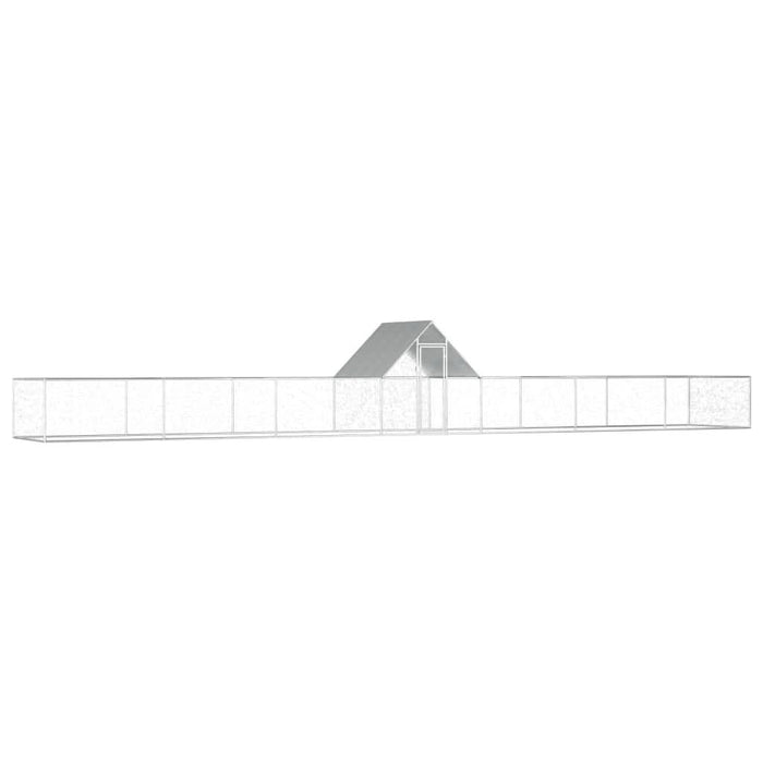 Coteț pentru păsări, 14 x 2 x 2 m, oțel galvanizat - WALTI WALTI