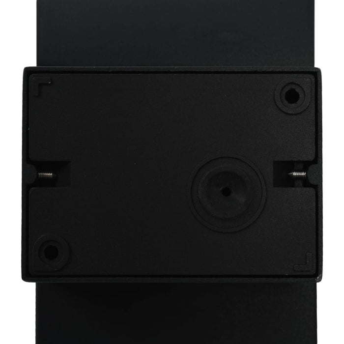 Lampă de perete cu LED de exterior, negru, 9 W, oval - WALTI WALTI