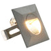 Lămpi de perete LED de exterior, 6 buc., argintiu, 2 W, pătrat - WALTI WALTI
