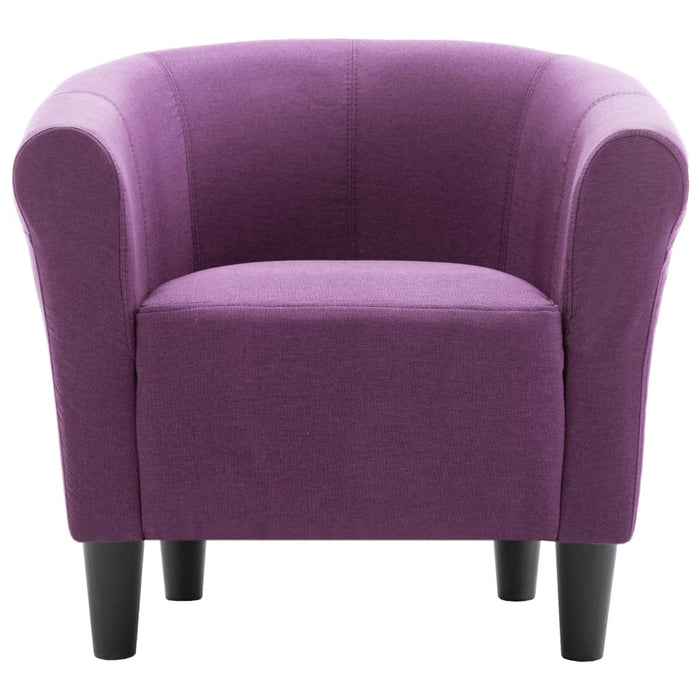 Fotoliu, violet, material textil WALTI