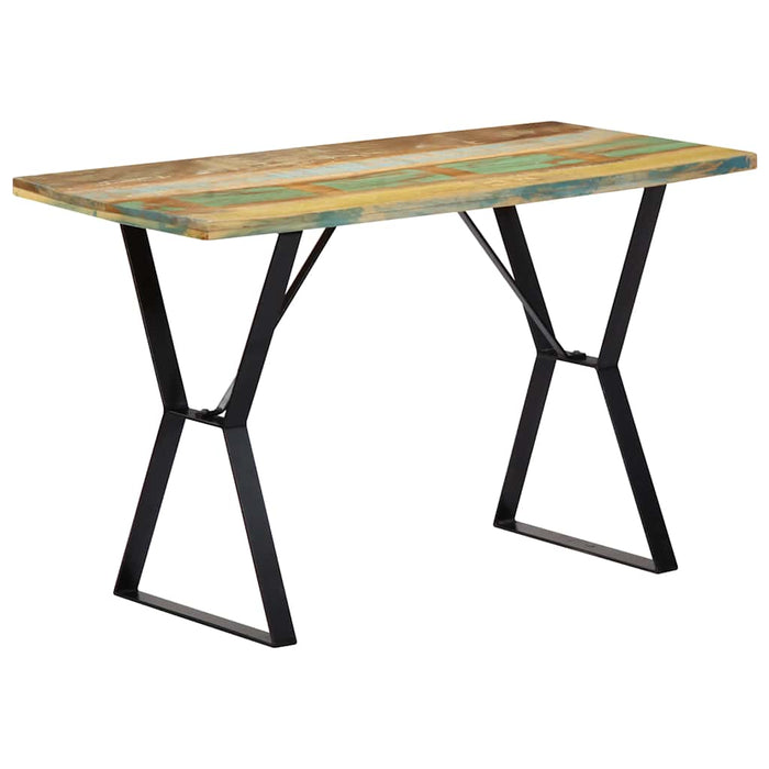 Masă de bucătărie, 120 x 60 x 76 cm, lemn masiv reciclat WALTI