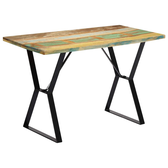 Masă de bucătărie, 120 x 60 x 76 cm, lemn masiv reciclat WALTI