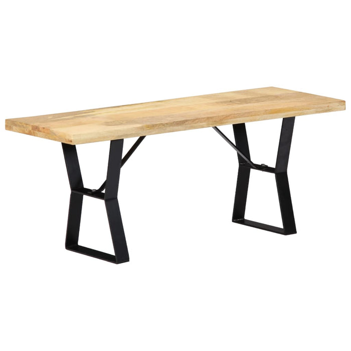 Bancă, 110 cm, lemn masiv de mango WALTI