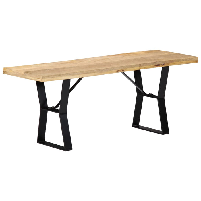 Bancă, 110 cm, lemn masiv de mango WALTI