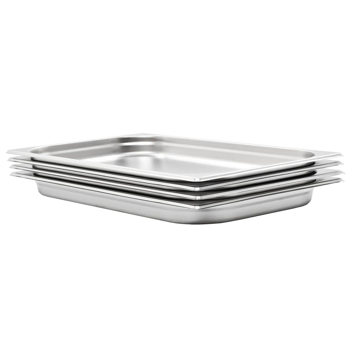 Recipiente Gastronorm 4 buc. GN 1/1 40 mm oțel inoxidabil - WALTI WALTI