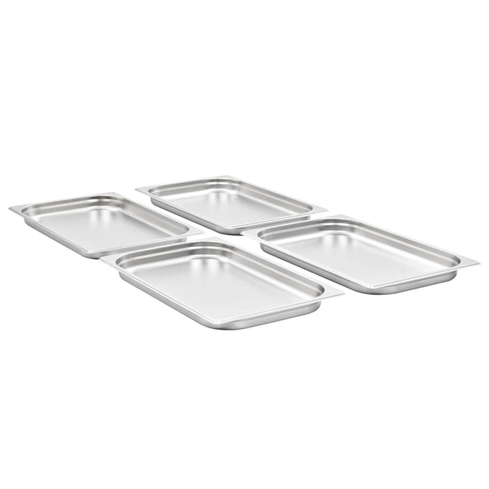 Recipiente Gastronorm 4 buc. GN 1/1 40 mm oțel inoxidabil - WALTI WALTI