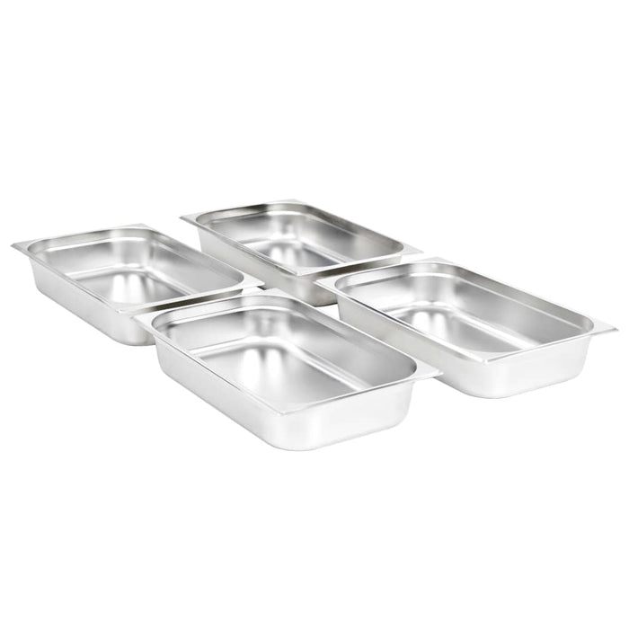 Recipiente Gastronorm 4 buc. GN 1/1 100 mm oțel inoxidabil - WALTI WALTI