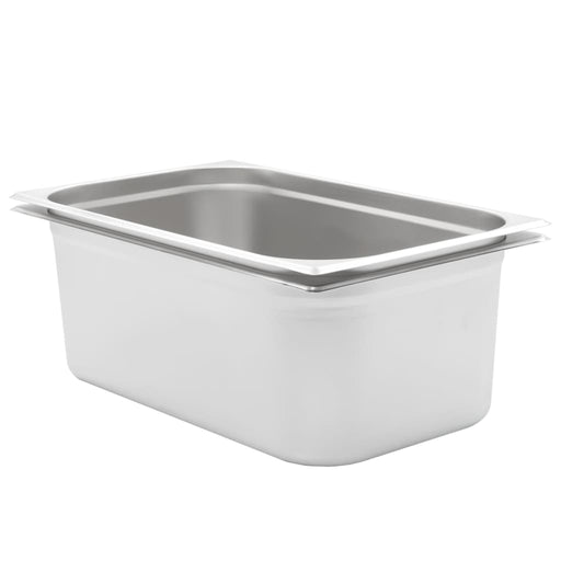 Recipiente Gastronorm 2 buc. GN 1/1 200 mm oțel inoxidabil - WALTI WALTI