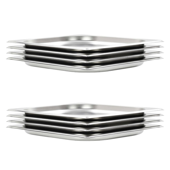 Recipiente Gastronorm 8 buc. GN 1/2 20 mm oțel inoxidabil - WALTI WALTI