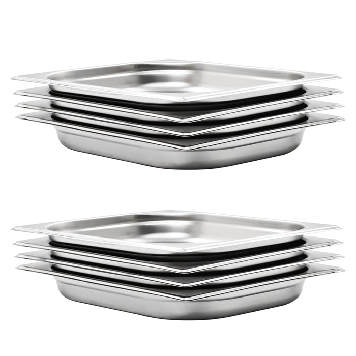 Recipiente Gastronorm 8 buc. GN 1/2 40 mm oțel inoxidabil - WALTI WALTI