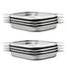 Recipiente Gastronorm 8 buc. GN 1/2 40 mm oțel inoxidabil - WALTI WALTI