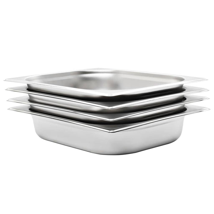 Recipiente Gastronorm 4 buc. GN 1/2 65 mm oțel inoxidabil - WALTI WALTI