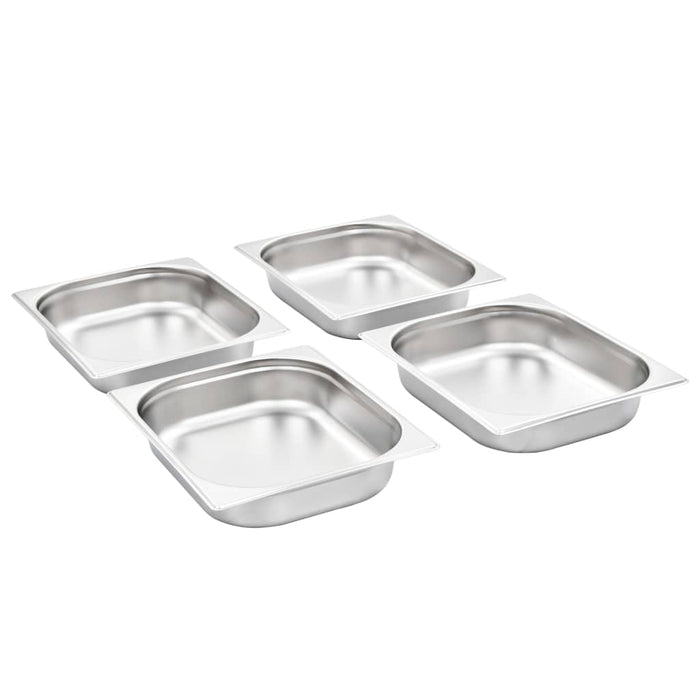 Recipiente Gastronorm 4 buc. GN 1/2 65 mm oțel inoxidabil - WALTI WALTI