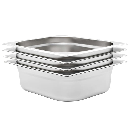 Recipiente Gastronorm 4 buc. GN 1/2 100 mm oțel inoxidabil - WALTI WALTI