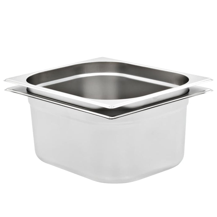 Recipiente Gastronorm 2 buc. GN 1/2 150 mm oțel inoxidabil - WALTI WALTI