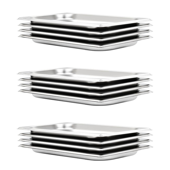 Recipiente Gastronorm 12 buc. GN 1/3 20 mm oțel inoxidabil - WALTI WALTI