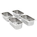 Recipiente Gastronorm 8 buc. GN 1/3 100 mm oțel inoxidabil - WALTI WALTI