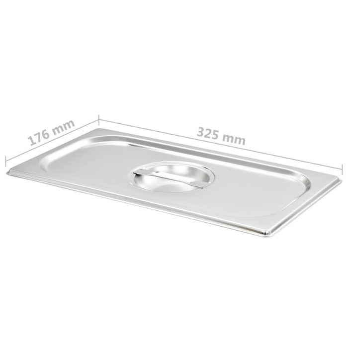 Capace pentru tavă GN 1/3, 4 buc., oțel inoxidabil - WALTI WALTI
