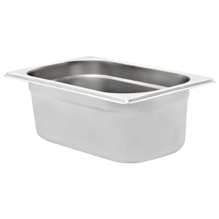 Recipiente Gastronorm 8 buc. GN 1/4 100 mm oțel inoxidabil - WALTI WALTI