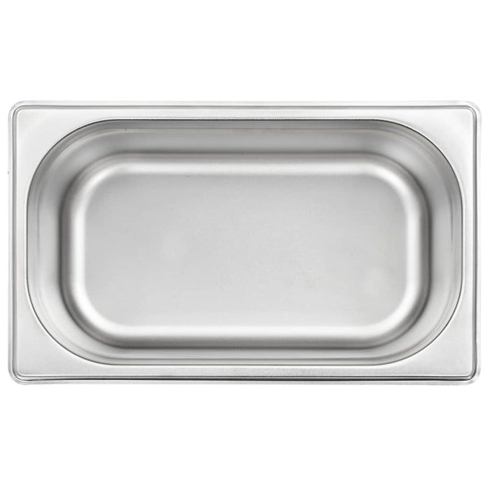 Recipiente Gastronorm 8 buc. GN 1/4 100 mm oțel inoxidabil - WALTI WALTI