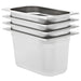 Recipiente Gastronorm 4 buc. GN 1/4 150 mm oțel inoxidabil - WALTI WALTI