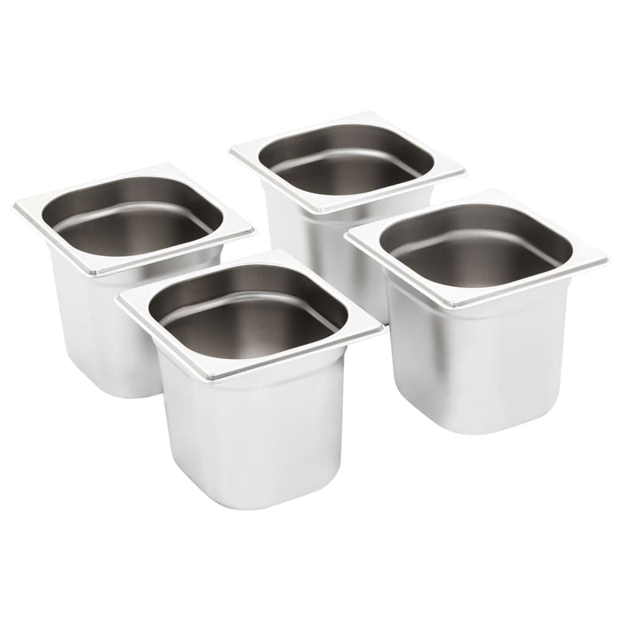 Recipiente Gastronorm 8 buc. GN 1/6 150 mm oțel inoxidabil - WALTI WALTI