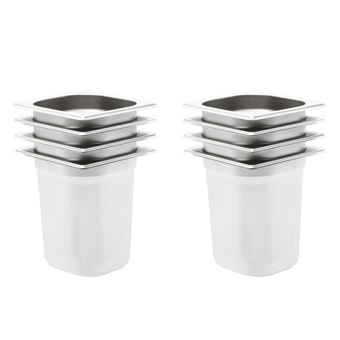 Recipiente Gastronorm 8 buc. GN 1/6 200 mm oțel inoxidabil - WALTI WALTI