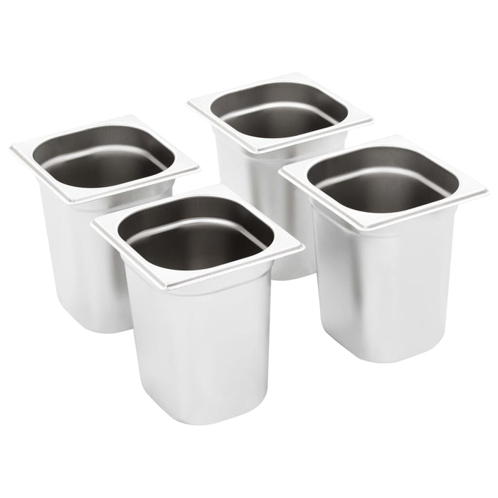 Recipiente Gastronorm 8 buc. GN 1/6 200 mm oțel inoxidabil - WALTI WALTI