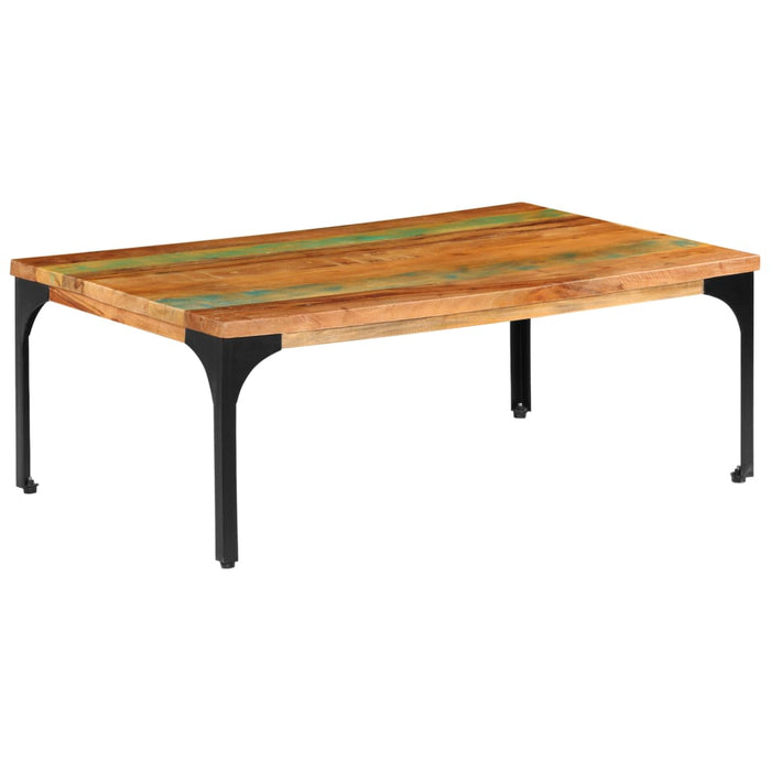 Măsuță de cafea, 100 x 60 x 35 cm, lemn masiv reciclat - WALTI WALTI