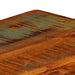 Măsuță de cafea cu raft, 100 x 60 x 35 cm, lemn masiv reciclat - WALTI WALTI