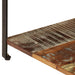 Măsuță de cafea cu raft, 100 x 60 x 35 cm, lemn masiv reciclat - WALTI WALTI