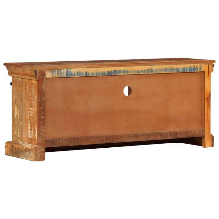 Comodă TV, 110 x 30 x 45 cm, lemn masiv reciclat - WALTI WALTI