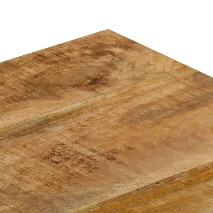 Măsuță de cafea, 100x50x35 cm, lemn masiv de mango și oțel - WALTI WALTI