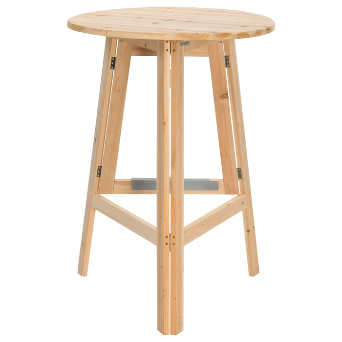 Masă de bar pliabilă, 78 cm, lemn de brad - WALTI WALTI