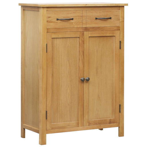 Dulap de pantofi, 76 x 37 x 105 cm, lemn masiv de stejar - WALTI WALTI