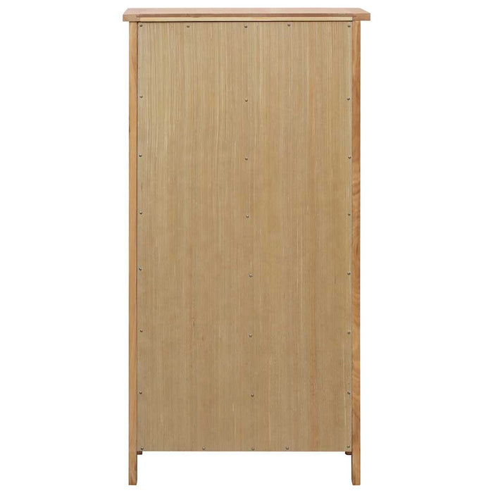 Dulap de pantofi, 76 x 37 x 105 cm, lemn masiv de stejar - WALTI WALTI