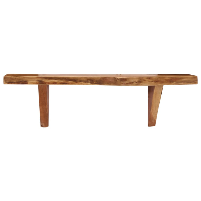 Rafturi de perete, 2 buc., 60x20x18 cm, lemn masiv de acacia WALTI
