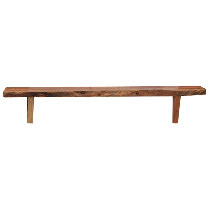 Rafturi de perete, 2 buc., 90x20x18 cm, lemn masiv de acacia WALTI